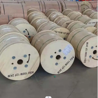 Kabel Serat Optik Drop LSZH Jacket FTTH Fiber Home 1Core 2Core Indoor Outdoor Asu Flat untuk Komunikasi, Pasokan Pabrik