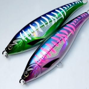 Leurre de pêche en eau salée en forme de <span class=keywords><strong>poisson</strong></span>, type crayon, 160mm 84g, coulant lentement, pour pêche en haute mer, 1 pièce, avec fil traversant - Product Image 1