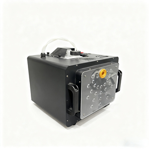 MINGLANG LED <strong>Fog</strong> <strong>Machine</strong> for Parties DMX512 6CH Multicolor Stage Equipment with <strong>3000W</strong> Remote Control Iron Power Source - Product Image 2