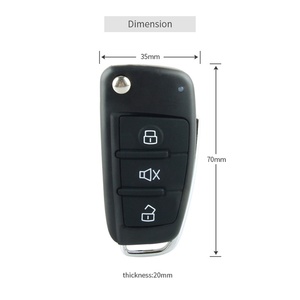 DC12V Shock Alarm Central Door <b>Lock</b> <b>Remote</b> Engine Start Car Alarm Keyless Entry - Product Image 4