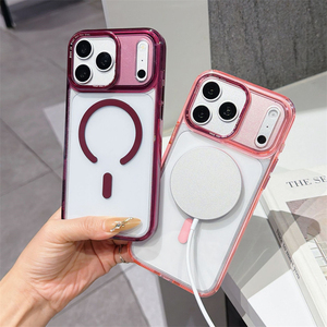 เคสใส Precious Hole Crystal Clear สำหรับ iPhone 18 Air 17 E 16 15 14 13 12 Pro Max Plus รองรับการชาร์จแม่เหล็ก ป้องกันแรงกระแทก ผลิตจากอะคริลิก - Product Image 3