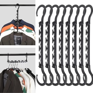 Foldable Magic Hanger Polypropylene <b>Slim</b> Children's Multi-Functional Space-Saving 40x10cm Connecting Hanger - Product Image 1
