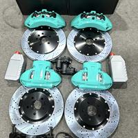 Kit de Caliper de Freno Delantero de 6 Pistones con Pastillas de Freno de Calidad para Nissan Patrol Y61, Honda Civic FD, City, Toyota Fortuner