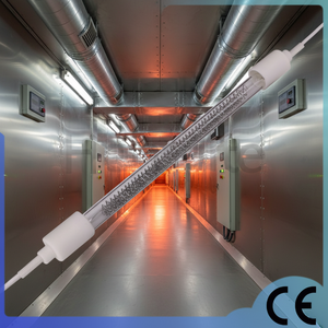 Bombilla de calor de cuarzo de 1500W y 508mm, lámpara de calor de onda media rápida halógena, soluciones de secado de lámpara de calor <span class=keywords><strong>QIR</strong></span> - Product Image 1