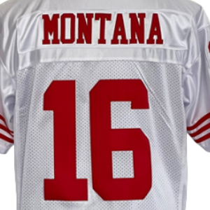 2025 nuove maglie da Football americano ricucite bianche rosse vecchio stile #16 #80 #8 #42 #21 taglie forti traspiranti - Product Image 5