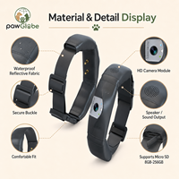 Collier GPS pour animaux de compagnie avec caméra 4G WiFi vidéo 1080P, clôture électronique, suivi en temps réel pour chiens et chats en promenade et en voyage