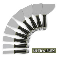 Couteau à enduire pour cloisons sèches ROLLINGDOG ELITE 50386, lame en acier au carbone haute résistance, ultra-flexible, 8 pouces (101 mm), durable