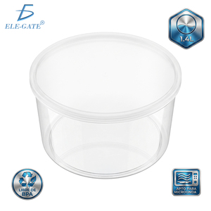 Conteneur rond hermétique Ele-Gate 1,4 L, compatible micro-ondes, pour le stockage des aliments - Product Image 4