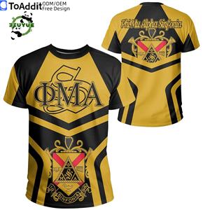 Camiseta Personalizada de Fabricante para Hombre, Color Rojo con Bloques de Color, Letra Griega, Camiseta de Béisbol PMAS, Camiseta de Fraternidad - Product Image 5