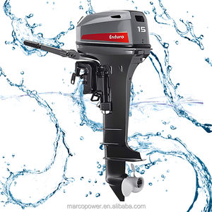 Motor Fuera de Borda Yamaha Tipo 15HP de 2 Tiempos, Gasolina, Aluminio, 2 Cilindros, E15DHM, Nuevo, Alto Rendimiento para Uso en Marinas - Product Image 3