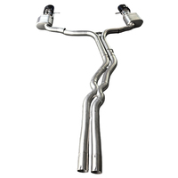 Système d'échappement en acier inoxydable 304 de haute qualité, tuyau en X pour Audi RS6 RS7 C8 4.0T Valvetronic avec embouts en acier inoxydable