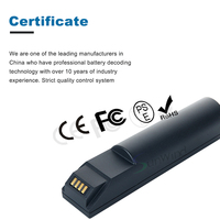Batterie de remplacement pour PDA, batterie de scanner de codes-barres Honeywell pour Honeywell 1202g 1902 1902ghd