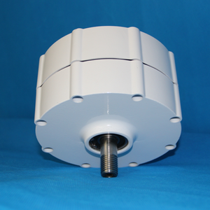 Générateur à aimants permanents sans engrenage à faible vitesse 500W 600W 800W 12V 24V 3 phases, alternateurs à courant alternatif utilisés <span class=keywords><strong>pour</strong></span> les éoliennes et les turbines hydrauliques - Product Image 5