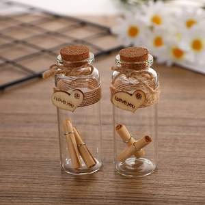 Mini Botellas de Vidrio al por Mayor con Tapones de Corcho para Deseos, Ideales para Bodas y Fiestas de Cumpleaños - Product Image 4