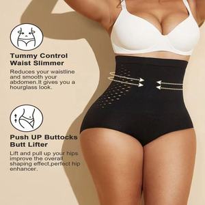 Pantalones de Cintura Alta Ultrafinos para Mujer, Tejido de Nailon Transpirable con Soporte <span class=keywords><strong>Abdominal</strong></span> y Levantamiento de Cadera, Sin Compresión de Cadera - Product Image 3