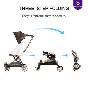 Xe đẩy nhôm nhẹ cho bé và trẻ mới biết đi bán chạy với mái che bền chắc giá rẻ - Product Image 3