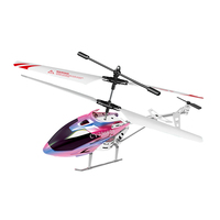 Jouet hélicoptère télécommandé en alliage, 3.5 canaux, avion coloré avec éclairage, drone RC, jouet pour enfants, vente en gros