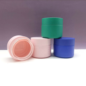 Envases de Vidrio Esmerilado para Cosméticos, Personalizados, de 3.5g, 10g, 15g, 20g, 30g, 50g, 100g, 120g, para Bálsamo Labial, Crema, en Color Ámbar - Product Image 1