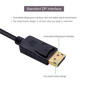 Kabel konverter adaptor <span class=keywords><strong>display</strong></span> DP ke VGA untuk macbook ke HDTV - Product Image 4