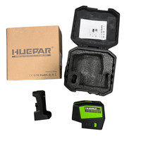 Niveau laser croisé vert professionnel Huepar PL211G Mini, 2 lignes, 2 points, vertical point à point