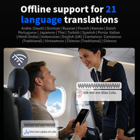 Traducteur électronique vocal et textuel portable 2026 A40 pour traduction simultanée