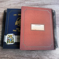 Impression de livres d'éducation, de livres scolaires, de livres de texte, de bibles reliés en spirale, reliés en couverture rigide