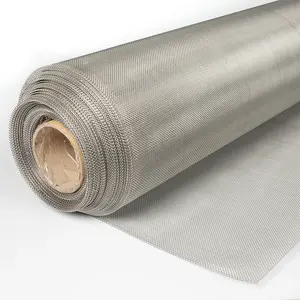60/150/280 Plain weave screen mesh 304/316 stainless steel metal sieve net micron filter wire mesh