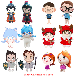 Poupée en peluche personnalisée UYEAH pour fille, mascotte <span class=keywords><strong>de</strong></span> personnage sur mesure avec vêtements, figurine humaine en peluche pour le branding et les cadeaux d'entreprise - Product Image 5