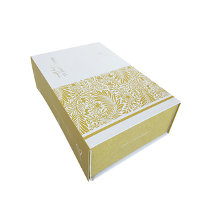 Cierres la ventana tapa plegable paquete de cartón con caja de <span class=keywords><strong>Sushi</strong></span> blanco plegable magnética plana cajas - Product Image 6