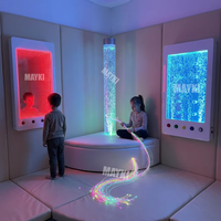 Interaktive Sensorikraum-Beleuchtung Sensorikraum-Ausstattung Glasfaser-Blasenröhre Infinity-Spiegel LED-Panels für Rehabilitation