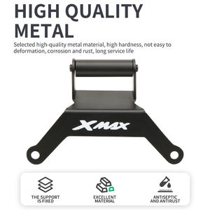 อุปกรณ์ตกแต่งมอเตอร์ไซค์ อะไหล่มอเตอร์ไซค์ สำหรับ XMAX300 แผ่นยึด GPS ที่ยึดโทรศัพท์ - Product Image 3