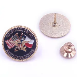 Manufacture Custom Logo Metal Crafts Custom Cheap Sale Soft Enamel Pin Star Badge Hard Enamel Pin Blank No Bulk Lapel Pins