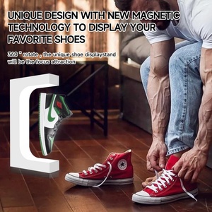 Exhibidor de Zapatos Flotante con Levitación Magnética, Soporte para Zapatillas con Luz LED, Base Giratoria Levitante para Publicidad de Calzado - Product Image 5
