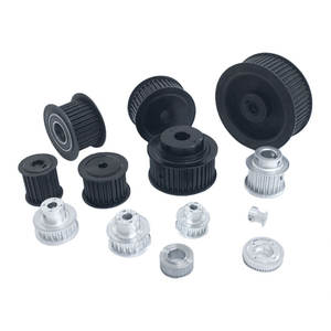 カスタマイズされた高精度Gt1Gt1.5 Gt2 Gt3Gt5ベルト幅6mm10mmアルミニウムタイミングベルトプーリー - Product Image 1