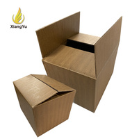 Boîte en carton ondulé ciré imperméable, carton enduit de cire saturée, emballage alimentaire pour fruits de mer, viande, fruits, chaîne du froid, vente en gros, sur mesure