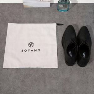Custom Logo Cotton <b>Drawstring</b> Women's <b>Canvas</b> <b>Bags</b> Reusable Cotton <b>Canvas</b> Tote <b>Bag</b> Dust Packaging Shoe <b>Bag</b> - Product Image 6