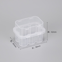 Boîte d'emballage en plastique rigide anti-effraction pour flacon de vaccin de 20 ml, pour la distribution en pharmacie
