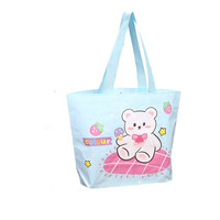 Sac fourre-tout écologique et recyclable en PP tissé, imprimé avec logo personnalisé, durable et réutilisable, idéal pour les événements promotionnels