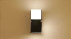 Lámpara de pared de doble cabezal <span class=keywords><strong>para</strong></span> <span class=keywords><strong>exteriores</strong></span>, luz de paso de latón, de aluminio, <span class=keywords><strong>para</strong></span> <span class=keywords><strong>fachadas</strong></span> - Product Image 3