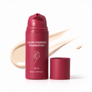 Color Changing Foundation with <strong>SPF</strong> 50, Skin-Matching Lightweight Liquid, Long-Lasting Hydrating Coverage, <strong>30</strong> ml - Product Image 6