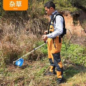 3 In 1 Multi alimentato <span class=keywords><strong>a</strong></span> <span class=keywords><strong>batteria</strong></span> Giardino Strumento di Potere Erba Trimmerwu con ruote Grass Cutter Con Nylon Erba Trimmer Line - Product Image 4