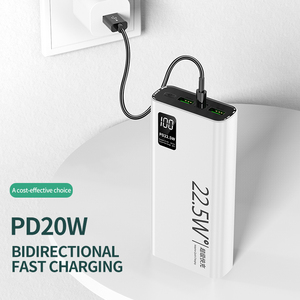Pd22.5w Xách Tay Siêu-Nhanh Chóng Sạc Ngân Hàng <span class=keywords><strong>10000MAh</strong></span> 20000MAh Mới 2025 TYPE-C Hai Chiều Sạc Không Thấm Nước Phổ Ngân Hàng - Product Image 2