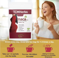 Thé en poudre amincissant biologique à base de maca noire et de fenugrec OEM, 100g/paquet, beauté pour adultes, durée de conservation de 2 ans