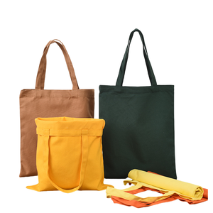 Bolso de compras para mujer de lona de algodón de gran capacidad imprimible en blanco al por mayor con logotipo personalizado, bolso de hombro para mujer y Niña - Product Image 3