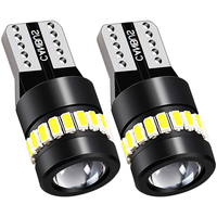 Sunshiny 18+1SMD T10 194 Canbus LED 12V 18SMD 3014 W5W Ampoule de tableau de bord sans erreur 155LM 50000Hrs Blanc Rouge Jaune CE RoHS
