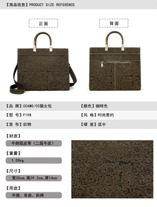 Bolsos de Diseñador al por Mayor, Bolsos Cruzados de Cuero Genuino, Bolsos de Mano para Mujer, Bolsos de Lujo, Bolsos Tote - Product Image 2