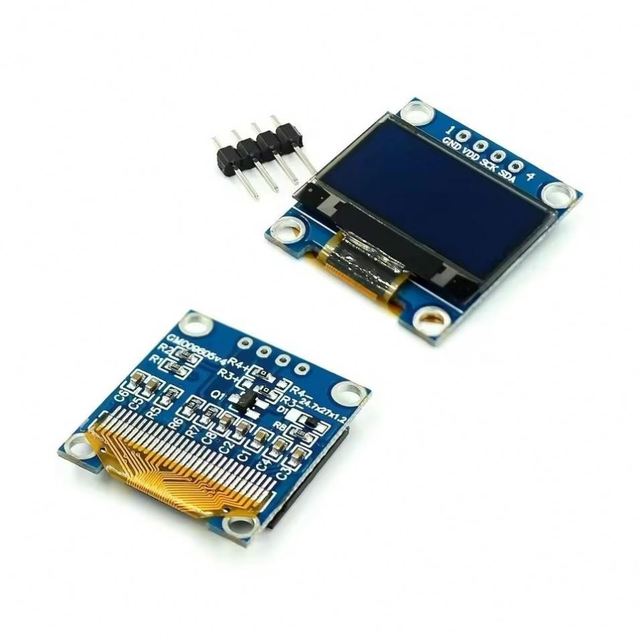 Original 0.91/0.96/1.3 Inch Two-Color White/Yellow/Blue AMOLED Display Module IIC Communication Small OLED LCD Screen Module