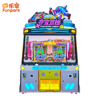 Máquina de Juego Arcade Treasure Hunter Duel Coin Pusher, Venta al Por Mayor de Fábrica, Certificación CE RoHS, 12 Meses de Garantía, LED Personalizado