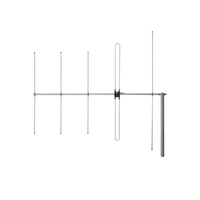 Plata VHF 136-174MHz 5 elementos Antena Yagi Aleación de aluminio Comunicación Direccional Antena de estación base Yagi