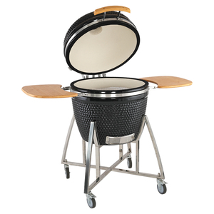 <span class=keywords><strong>SEB</strong></span> KAMADO/ Barbecue en céramique de style Kamado de 26 pouces à économie d'énergie pour fumer et cuire en extérieur - Haute rétention de chaleur - Product Image 4
